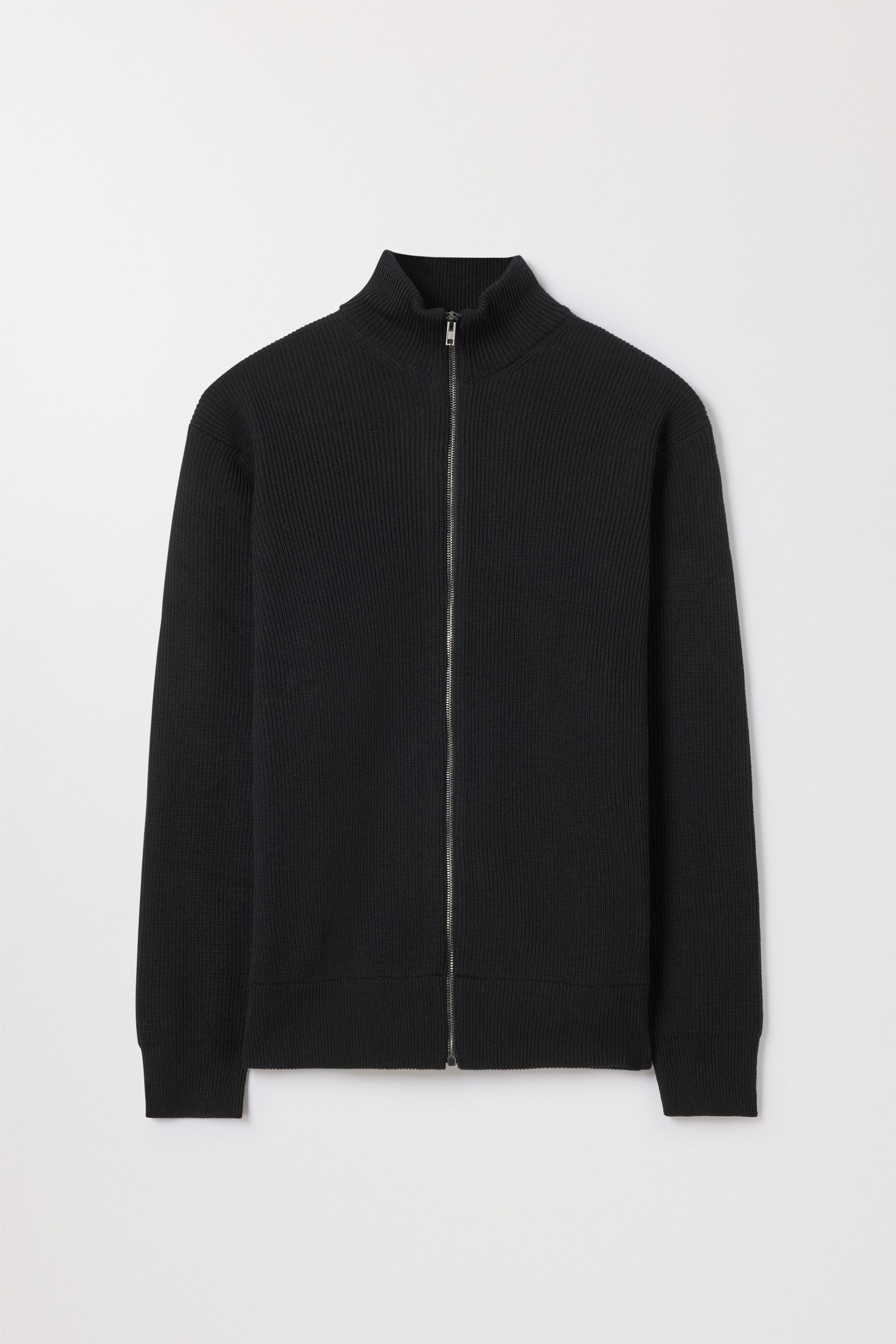 Image number 4 of The Merino Zip Cardigan